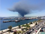 Smoke from near refinery fire spreads towards Gibraltar